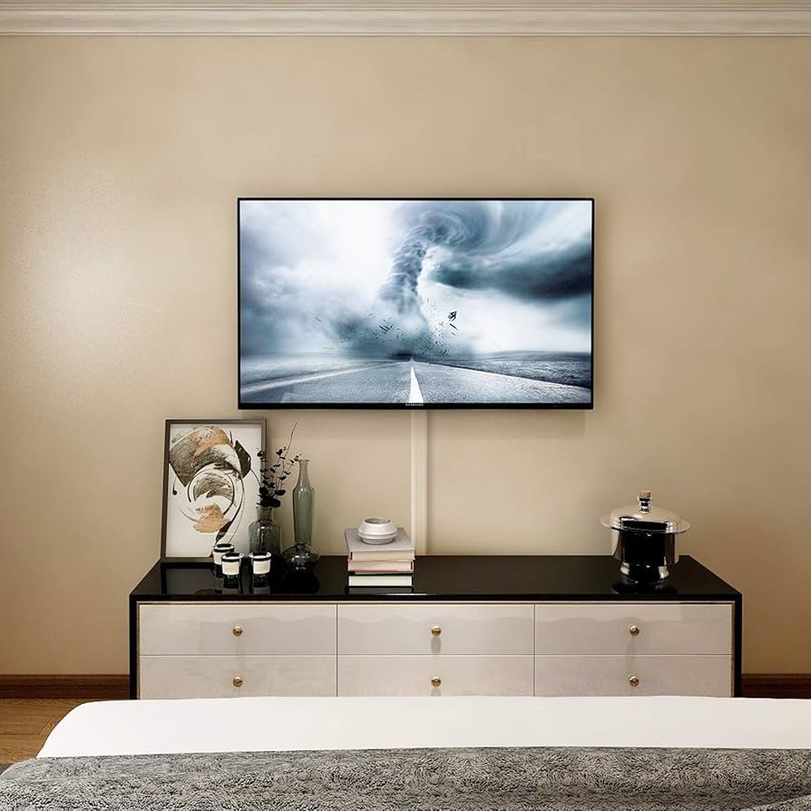 flat screen on wall image